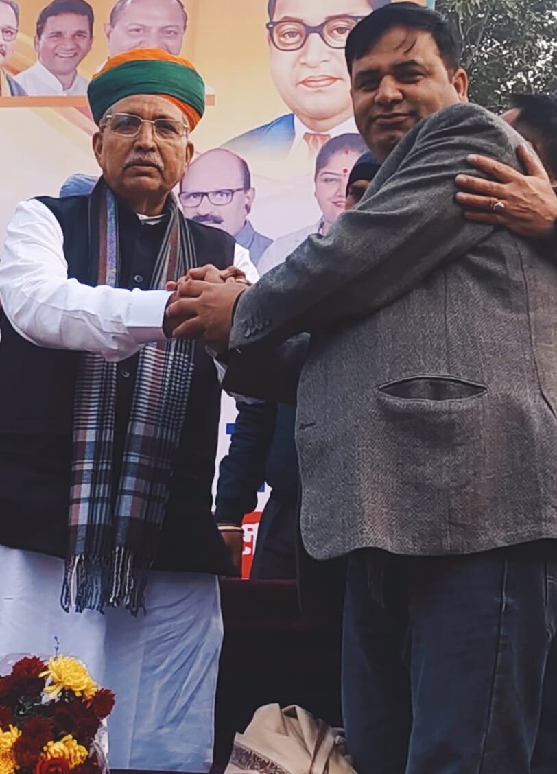 Dr Firdous welcomes Law Minister Arjun Ram Meghwal post thumbnail image